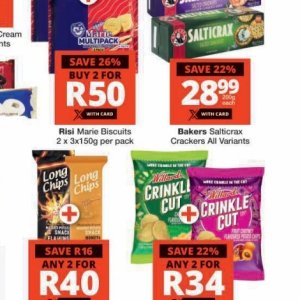 Crackers at Checkers