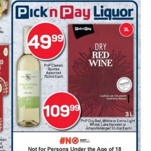 Wine at Pick n Pay Hyper