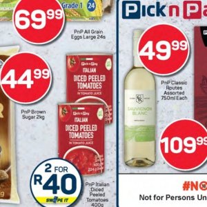 Tomatoes at Pick n Pay Hyper