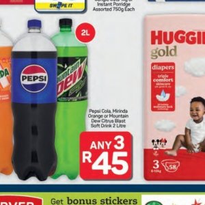 Cola at Pick n Pay Hyper