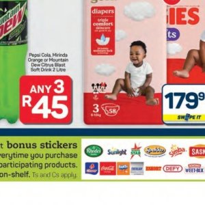  Coca Cola at Pick n Pay Hyper