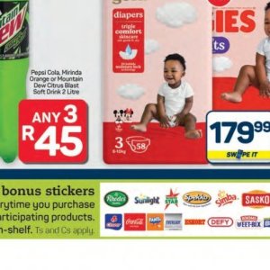Cola at Pick n Pay Hyper