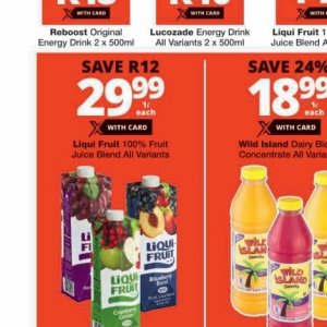 Juice at Checkers