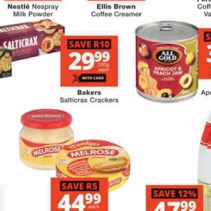Crackers at Checkers