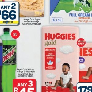 Diapers at Pick n Pay Hyper