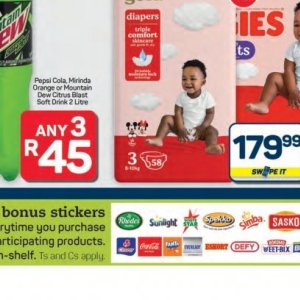 Cola at Pick n Pay Hyper