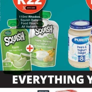 Yoghurt at Checkers