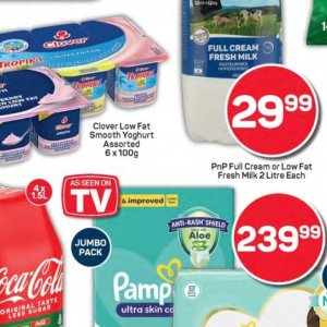 Yoghurt at Pick n Pay Hyper