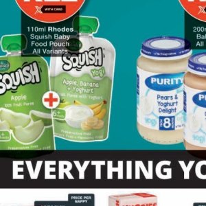 Yoghurt at Checkers