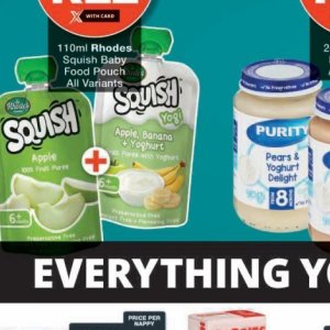 Yoghurt at Checkers
