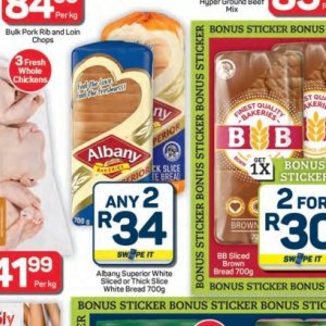 Bread at Pick n Pay Hyper