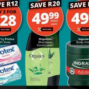 Shampoo at Checkers