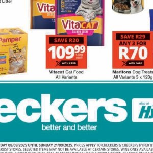  CAT at Checkers