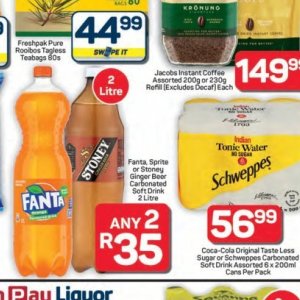 Fizzy drink at Pick n Pay Hyper
