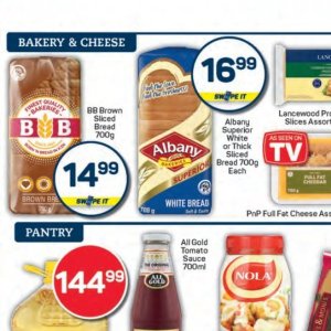Bread at Pick n Pay Hyper