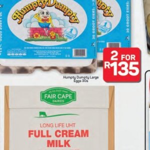 Eggs at Pick n Pay Hyper