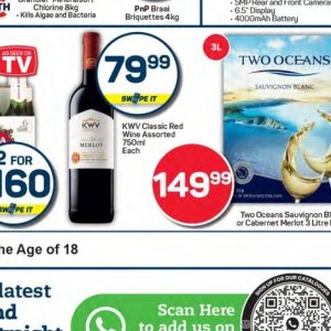Wine at Pick n Pay Hyper