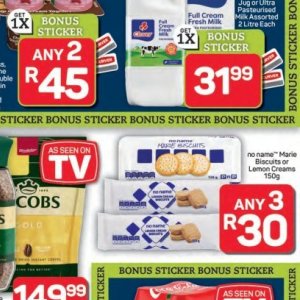 Biscuits at Pick n Pay Hyper