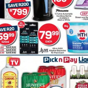 Battery at Pick n Pay Hyper