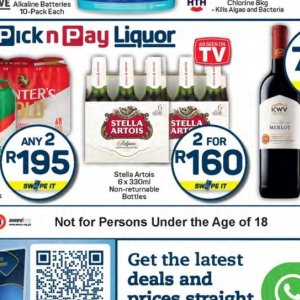 Stella Artois at Pick n Pay Hyper