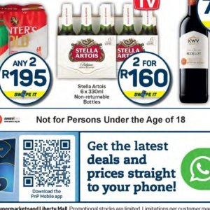  Stella Artois at Pick n Pay Hyper