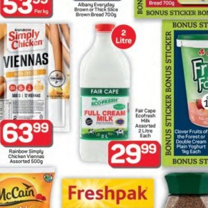 Cream at Pick n Pay Hyper