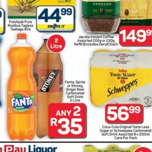 Fizzy drink at Pick n Pay Hyper