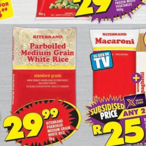 Rice at Shoprite