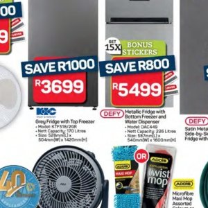 Refrigerator at Pick n Pay Hyper
