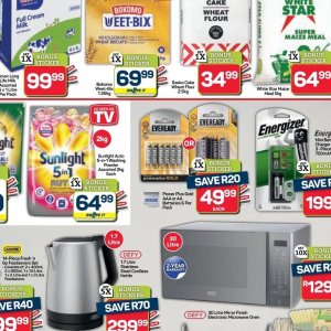 TV set at Pick n Pay Hyper