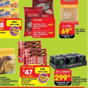 Rice at Shoprite