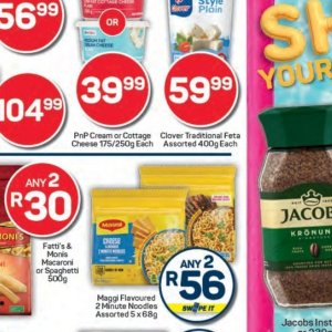 Cottage cheese at Pick n Pay Hyper