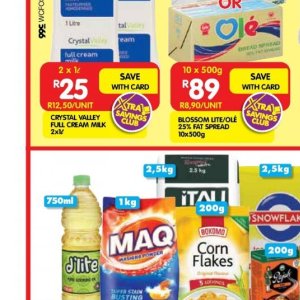 Cream at Shoprite