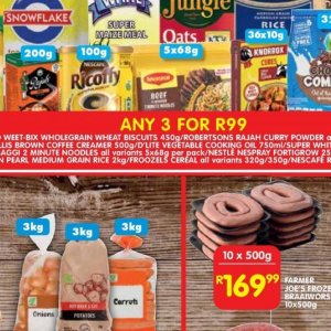 Biscuits at Shoprite