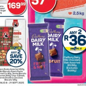 Chocolate at Pick n Pay Hyper