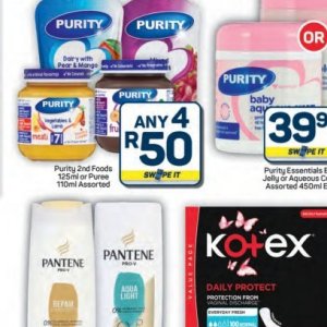 Purees at Pick n Pay Hyper