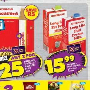 Cream at Shoprite