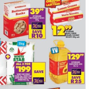 Biscuits at Shoprite