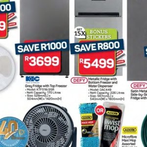 Refrigerator at Pick n Pay Hyper