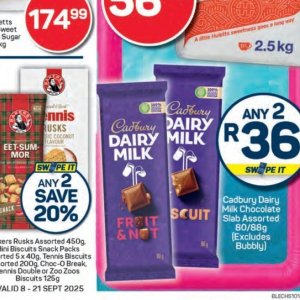 Chocolate at Pick n Pay Hyper
