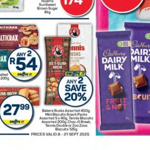 Biscuits at Pick n Pay Hyper