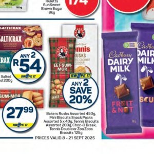Biscuits at Pick n Pay Hyper