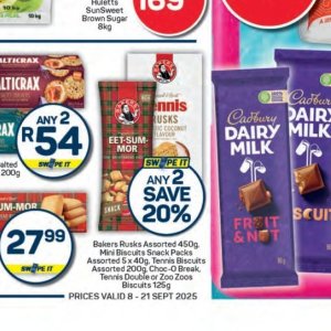 Biscuits at Pick n Pay Hyper