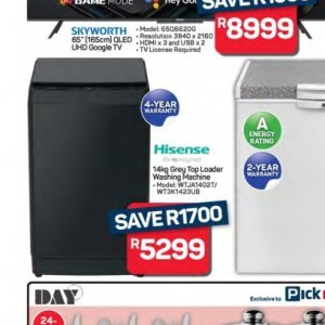 Washing machine at Pick n Pay Hyper