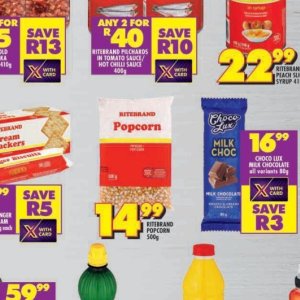 Popcorn at Shoprite