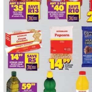 Crackers at Shoprite