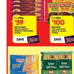 Spaghetti at Shoprite