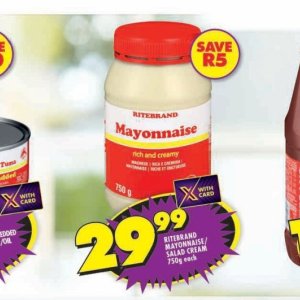 Mayonnaise at Shoprite