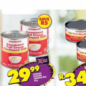 Cream at Shoprite