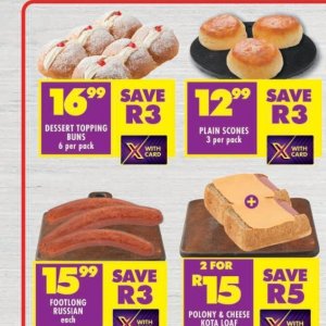 Dessert at Shoprite